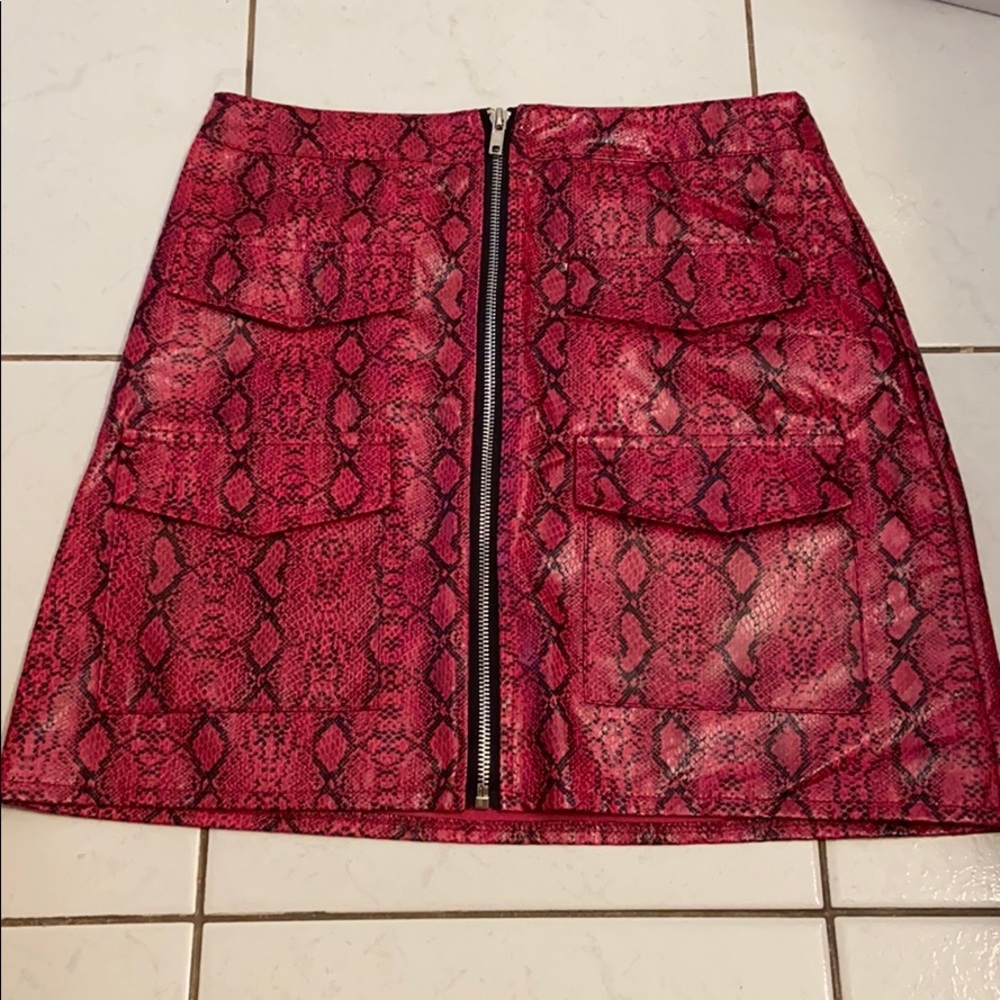 Snake Skin Skirt